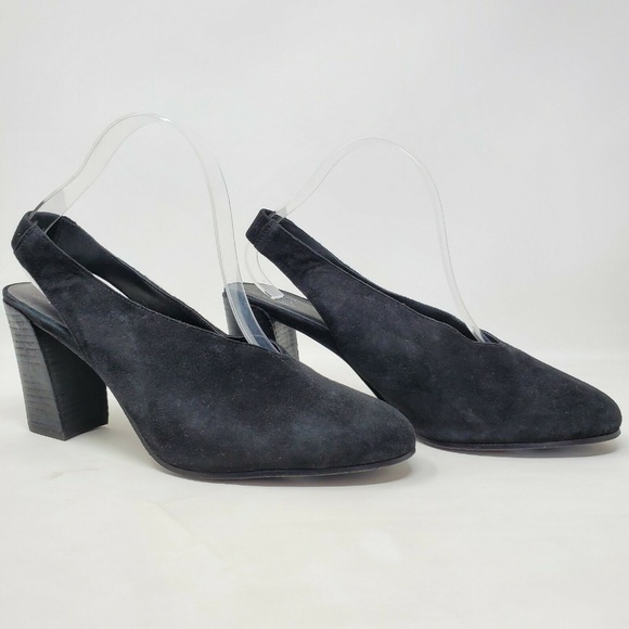 Eileen Fisher Shoes - Eileen Fisher Retro Modern Laurel Black Suede